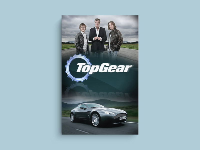 Top Gear Canvas Print |Jeremy Clarkson |Richard Hammond |James May |TV Show Wall Art