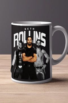 SETH ROLLINS 11oz Mug | Pro Wrestling | WWE Superstar | Merchandise