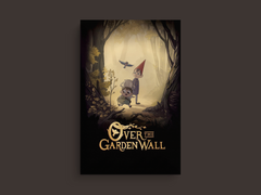 Over the Garden Wall Canvas Print - Wirt | Greg | TV Show Decor | Wall Art | Home Office | Gift | Cartoon Poster | Animated Series | Fan Art