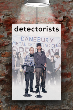 Detectorists Mackenzie Crook Premium Gloss Poster | TV Show Memorabilia | Limited Edition Wall Art | Detectorists Fan Gift