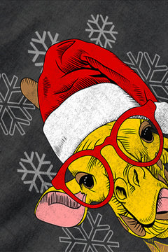 KIDS UGLY: Goofy Giraffe in a Santa Hat | Kids Christmas Ugly