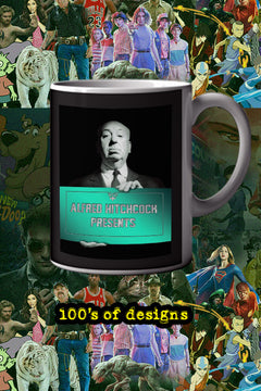 Alfred Hitchcock Presents 11oz Mug Rod Taylor | Vintage TV Show Design