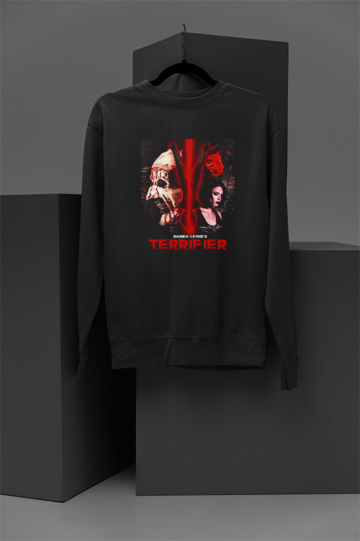 Horror | Terrifier 1 | Creepy Clown | Cozy Sweatshirt | Pullover | Warm | Halloween