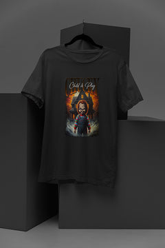 Horror Chucky | Scary Vintage Graphic Tee | Costume Gift | Halloween