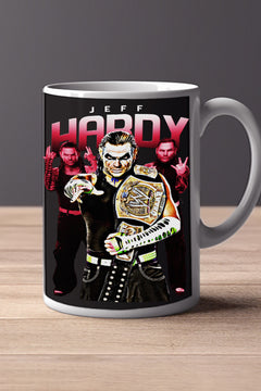 JEFF HARDY 11oz Mug | Pro Wrestling Iconic Image of JEFF HARDY