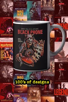 Horror The Black Phone 11oz Mug | Thrilling Horror Film Design Mug
