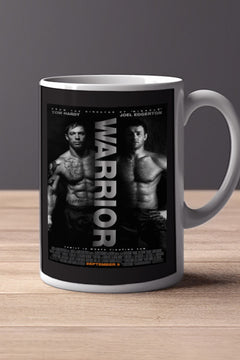 Warrior 11oz Mug | Film Memorabilia Poster | Warrior Design | Lead Actor's Name