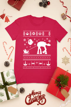 KIDS UGLY: Galactic Fun Star Wars Christmas Sledge | Kids Christmas Ugly Design |