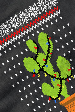 KIDS UGLY Christmas Cactus T-shirt | Festive Kids Christmas Ugly TEE|