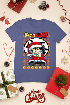 KIDS UGLY Dragon Ball Z Goku Christmas T-Shirt | Kids Christmas Ugly Design | Dragon