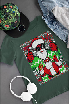 KIDS UGLY: Deadpool-Santa Pool Christmas T-Shirt | Kids Christmas Ugly Design |