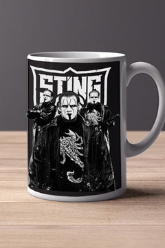 STING 11oz Mug featuring Pro Wrestling Icon STING | Wrestling Legend | Collector's Item | Unique Gift