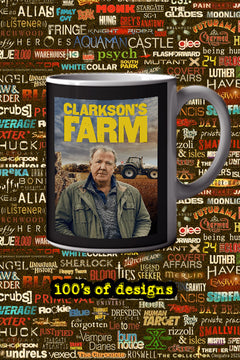 Clarkson's Farm 11oz Mug | TV Show Poster Design | Jeremy Clarkson