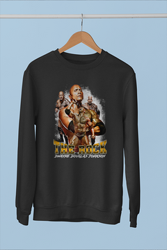 The Rock WWE Sweatshirt | Attitude Era Icon | Dwayne Johnson Fanwear | Wrestling Legend Apparel