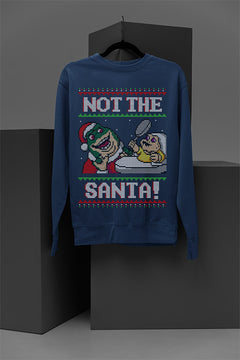 UGLY Blast from the Past: Earl and Baby Sinclair Christmas Sweatshirt | Dinosaurs Sitcom