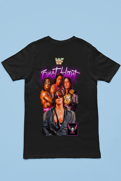 BRET HART WWE T-Shirt | Hart Foundation Era | Wrestling Legend Tee Ecommerce Artistry