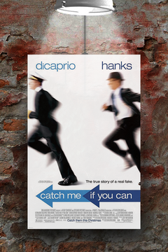 Catch Me If You Can Leonardo DiCaprio Premium Gloss Poster | Film Memorabilia | Movie Art Print | Wall Decor | Film Fan Gift