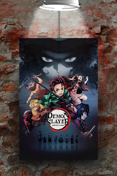 Demon Slayer Tanjiro Kamado Premium Gloss Poster | TV Show Demon Slayer Design | Anime Wall Art Poster for Fans