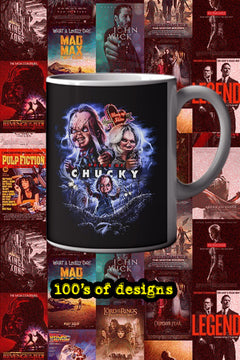 Halloween Bride of Chucky 11oz Mug | Horror Film Poster Design