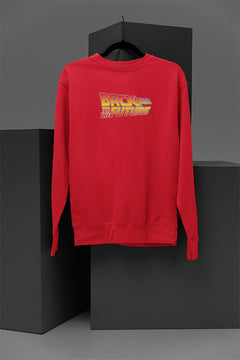 Back To The Future Vintage-Inspired Sweatshirt | Retro 80s Style | Marty McFly