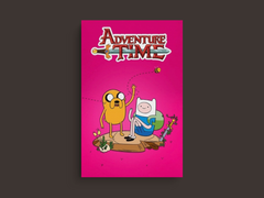 Adventure Time Canvas Print featuring Finn the Human and Jake the Dog | TV Show Design | Cartoon Network Art | Home Decor Gift