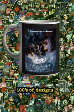 Star Wars The Empire Strikes Back 11oz Mug | Film Memorabilia | Star Wars Design | Luke Skywalker