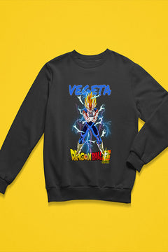 Vegeta Power Up | Dragon Ball Z Fan Sweatshirt | Saiyan Prince Sweatshirt | Anime Lover