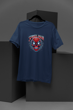 "Sinister Spider Skull | Marvel-inspired Tee with Evil Spidey Design - Unleash Your Dark Side"