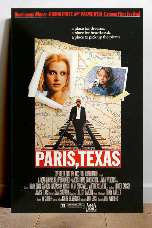 Paris, Texas Harry Dean Stanton | Premium Gloss Poster | Film Wall Art Print