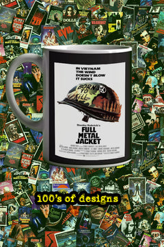 Full Metal Jacket 11oz Mug | Film Memorabilia Design | Full Metal Jacket | Lead Actor Name