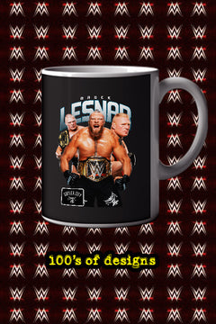 BROCK LESNAR 11oz Mug | WWE Superstar Brock Lesnar | Wrestling Fan Gift