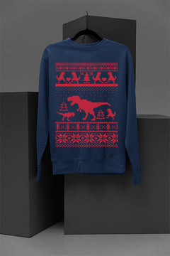 UGLY Christmas T-Rex | Dino-mite Holiday Fun | T-Rex Xmas Swe