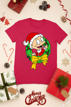 KIDS UGLY Rugrats Tommy Christmas Tee | 90s Cartoon Kids Shirt | Festive