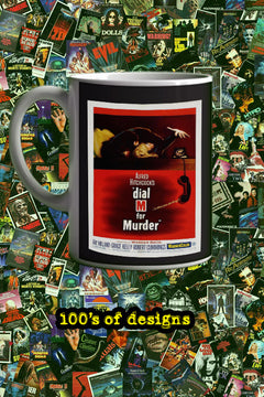 Dial M for Murder 11oz Mug - Grace Kelly | Ray Milland | Film Memorabilia Design