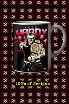 JEFF HARDY 11oz Mug | Pro Wrestling Iconic Image of JEFF HARDY