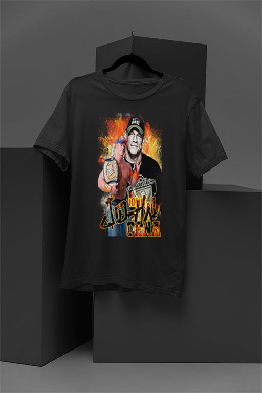 John Cena WWE Superstar | Champion Merchandise Shirt | Attitude Era Legend Tee