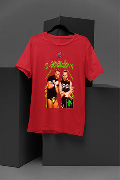 DX WWE Vintage Attitude Era T-Shirt | WWE Wrestling Rebel Merch | 90s Wrestling Icon Apparel