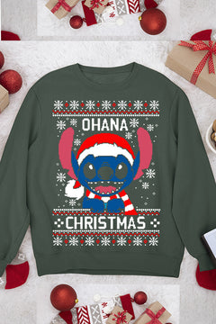 UGLY Lilo and Stitch Ohana Christmas | Festive Holiday Fun | Quirky Yulet