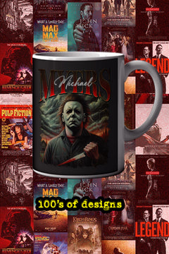 Halloween Michael Myers 11oz Mug | Horror Film Design | Scary Movie Drinkware | Halloween Gift | Horror Fan Collectible