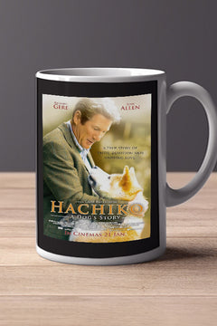 Hachiko 11oz Mug | Film Memorabilia Hachiko Design | Lead Actor Name