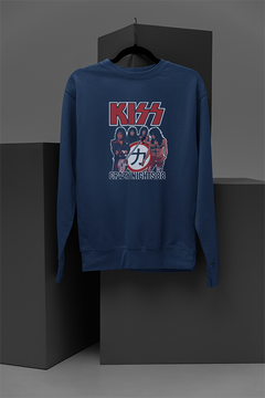 Kiss Crazy Nights 1988 | Retro Rock Band Sweatshirt | Glam Metal Fashion | 80s Concert Style | Vintage Kiss Inspired Top | Limited Edition Design