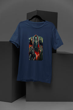 Horror Ghostface Scary Vintage Graphic Tee | Halloween Costume Gift