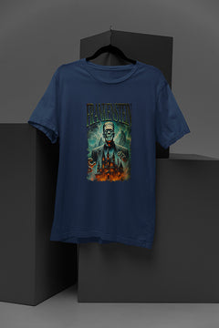 Horror Frankenstein | Vintage Graphic Tee | Scary Monster Costume Gift | Halloween
