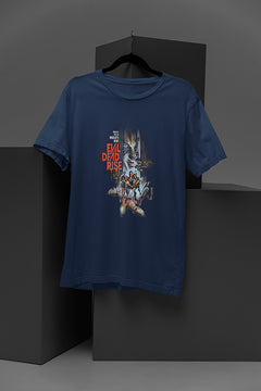 "Horror Evil Dead Rise Graphic Tee | Vintage Scary Costume | Horror Film Gift | Halloween"