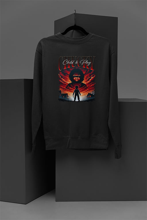 Horror Chucky | Menace Pullover | Killer Cozy Warmth | Halloween