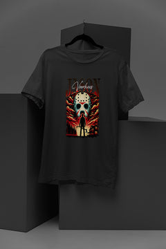 Horror Jason Voorhees | Scary Vintage Graphic Tee | Costume Gift | Halloween