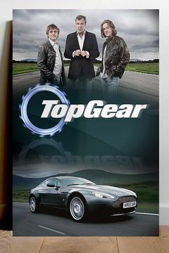 Top Gear Gloss Poster | Jeremy Clarkson | Richard Hammond | James May | TV Show Top Gear Art Print