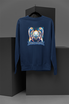 Megadeth Primitive Unleashed Band Sweatshirt | Thrash Metal Fashion | 80s Metal Style | Retro Rock Apparel