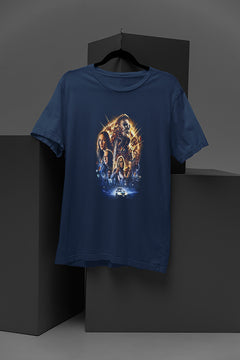 "Horror Halloween Ends | Vintage Graphic Tee | Scary Halloween Costume Gift | Spooky Horror Film Shirt | Halloween"