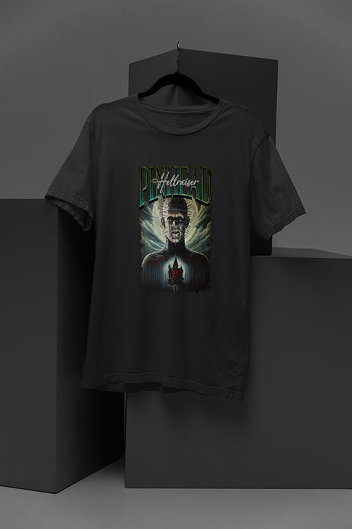 Horror Pinhead | Scary Vintage Graphic Tee | Costume Gift | Halloween